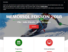 Tablet Screenshot of memorialfosson.com